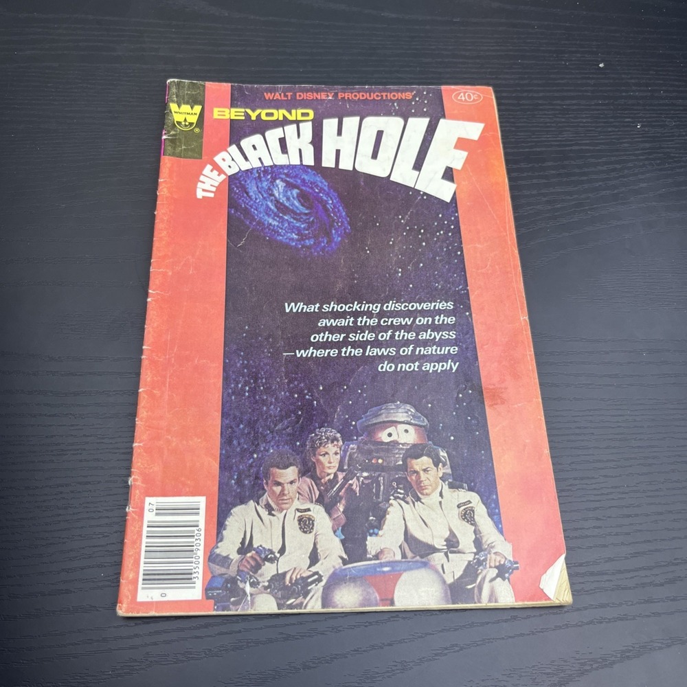 Vintage Whitman Beyond The Black Hole Comic Walt Disney Productions 1980 40c‎